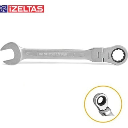 Mafsallı Cırcır Kombine Anahtar 10 ile Ergonomik Tasarım