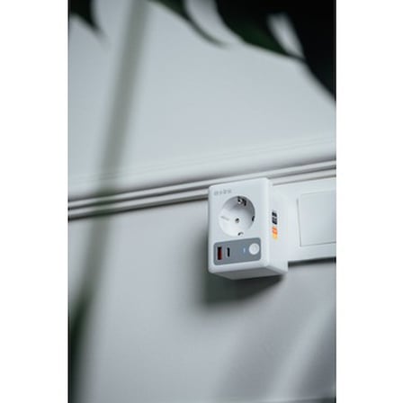Akım Korumalı 16A Akıllı Priz, 2.4 Ghz Type-C USB Çıkışlı