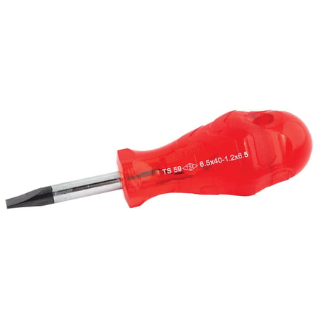 5.5 x 25 mm düz uçlu topaç tornavida, dayanıklı yapı ile