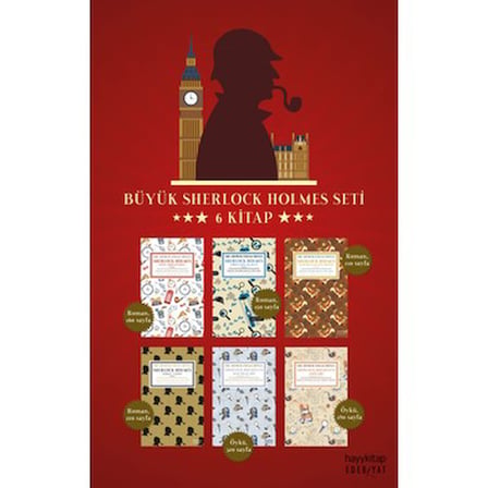 Büyük Sherlock Holmes Seti: 6 Kitap ve Edebi Derinlik