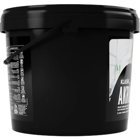 Beyaz Akrilik Tavan Boyası 17.5 Lt - Kolay Uygulama