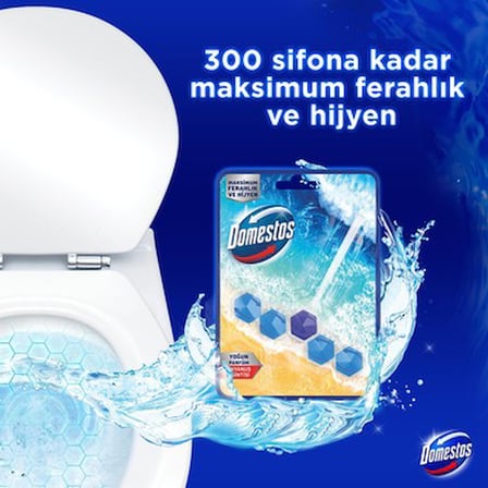 Yoğun Parfümlü Okyanus Esintisi ile WC Blok