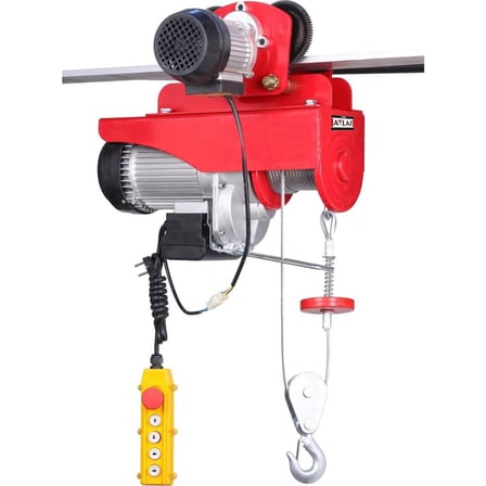Attlas Atev 1200S 4 Hareketli Elektrikli Vinç Bakır Sargı 600-1200 kg 1800 W Yüksek Performans ve