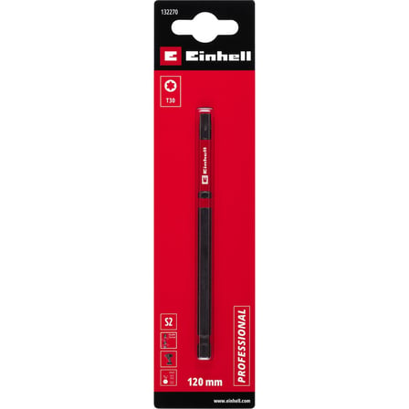 Çift torsiyonlu darbel bit, 120 mm, yüksek dayanıklılık