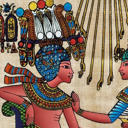 1000 Parçalı Tutankhamun'un Tahtı Temalı Yapboz
