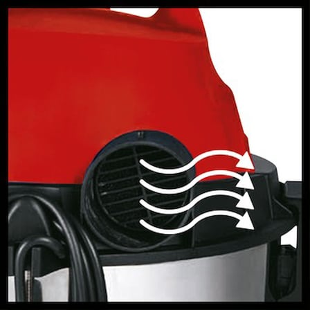 Endüstriyel Süpürge, 1250W Güç ile Yüksek Performans