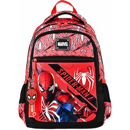 Plastik Anaokulu Çantası, Spiderman Temalı Eğlenceli Tasarım