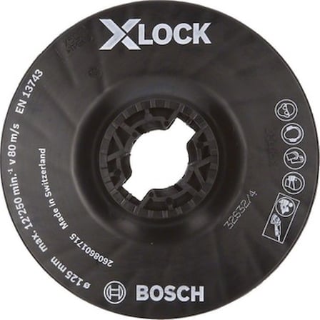 125 mm Fiber Disk, Orta Sertlikte Taban ile