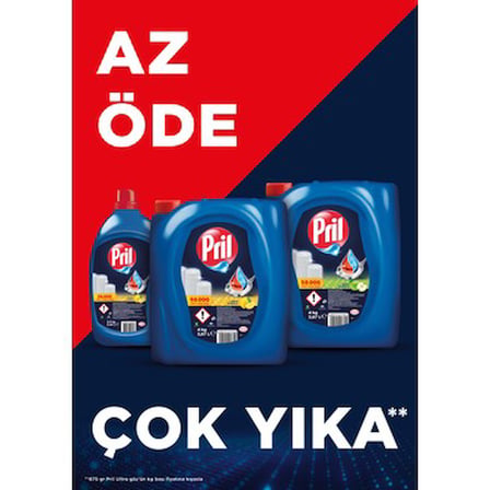 Soğuk Suda Elde Yıkama İçin Limon Kokulu Bulaşık Deterjanı 4 kg
