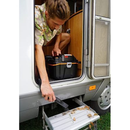 Worx 20VOLT 200W Islak/Kuru Süpürge ve Üfleme - Esnek Hortumlu