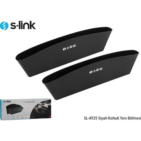 S-Link SL-AT25 Siyah Koltuk Yanı Çantası - Pratik Kullanım İçin