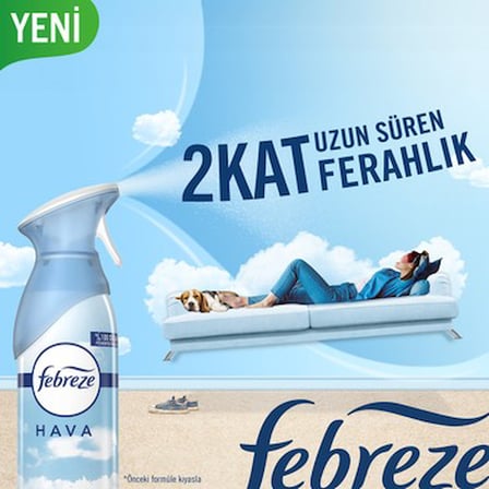 185 ml Okyanus Esintisi ile Hava Ferahlatıcı Sprey