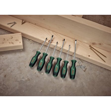 6 Parça Tornavida Seti ile Güçlü Tork ve Ergonomik Tasarım