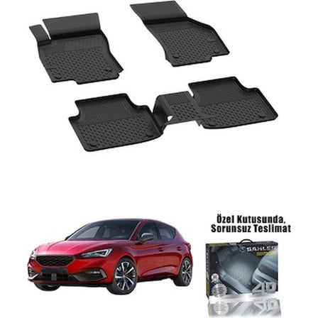 Seat Leon Plug-In Hybrid 2025 ve Sonrası Uyumlu 4.5d Premium Havuzlu Oto Paspas | Leon