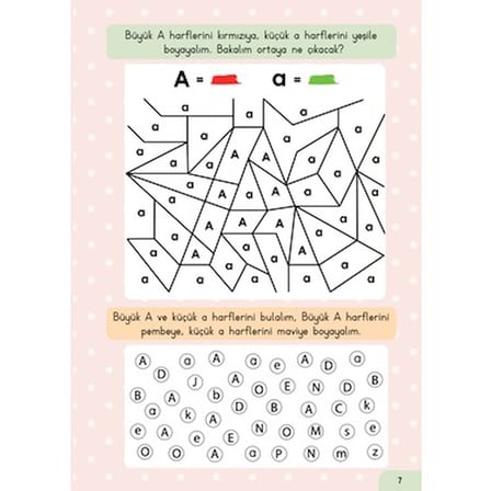 Alfabe Etkinlikleri ile Küçük Dahiler - Eğlenceli Öğrenme