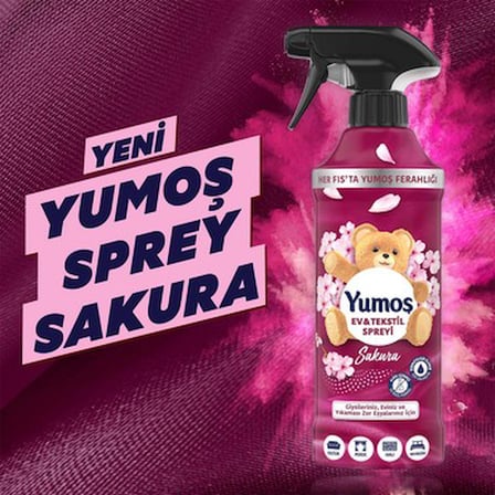 Yıkanması Zor Eşyalar için Sakura Sprey 450 ml