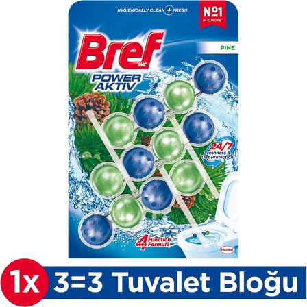 Trio WC Blok Temizleyici Kireç ve Koku Giderici