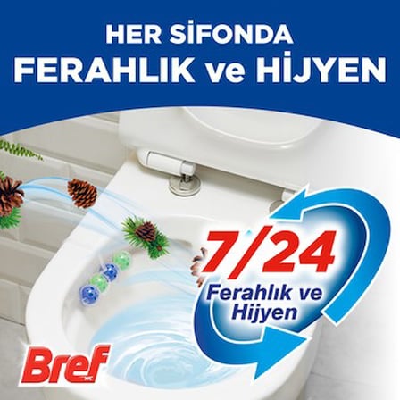 Trio WC Blok Temizleyici Kireç ve Koku Giderici