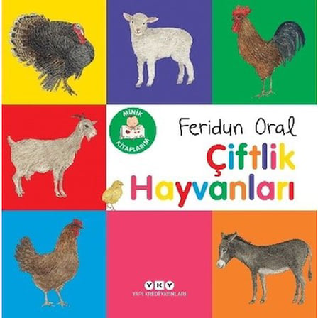 Çiftlik Hayvanlarını Tanıtan Eğlenceli Kitap