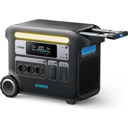 Anker SOLIX 767 PowerHouse 2400W GanPrime Taşınabilir Güç Kaynağı 2048Wh 2400W Ev Karavan ve Dış
