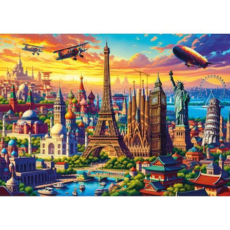 Tek Bir Dünya Temalı Eğlenceli Oyun Seti