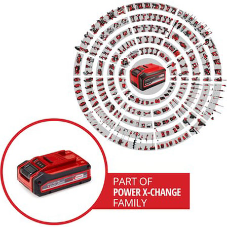 18 V 3.0 Ah Akü ile Multi Ah Power X-Change Uygun Kullanım