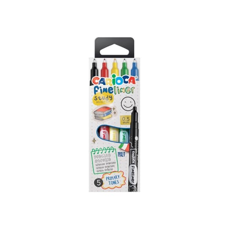 Carioca Fineliner 5'li