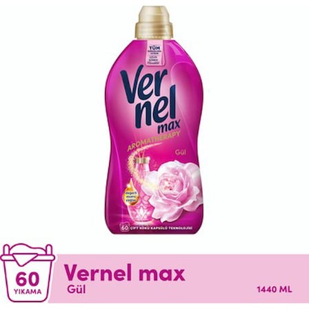 Taze Kokulu 1.44L Konsantre Çamaşır Yumuşatıcısı 60 Yıkama