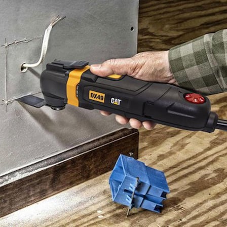 Cat DX49.1 350WATT Profesyonel Çok Amaçlı Devir Ayarlı Kesme Raspalama ve Zımpara + 14 Adet