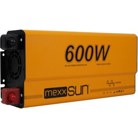 600W 12V Şarjlı Tam Sinüs İnverter, Ekranlı Kullanım