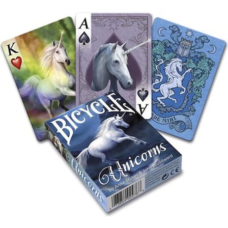 Unicorn Temalı Premium Koleksiyon Oyun Kartı