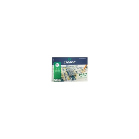Canson 1557 180 gr Dokulu Desen Çizim Defteri 35x50 cm Ekstra Beyaz Renk 15