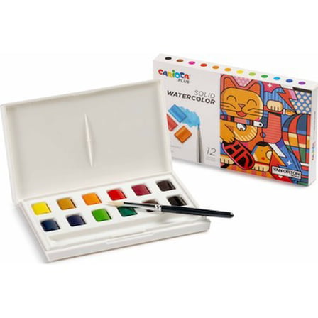 12'li Tablet Sulu Boya Seti ile Renkli Sanat Zamanı