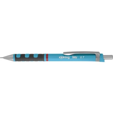 0,7 mm Açık Mavi Versatil Kalem + Silgi Seti