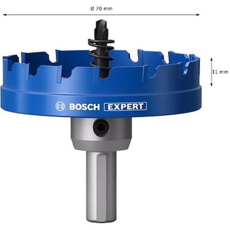 70 mm elmaslı inox panc adaptörü, hassas kesim için