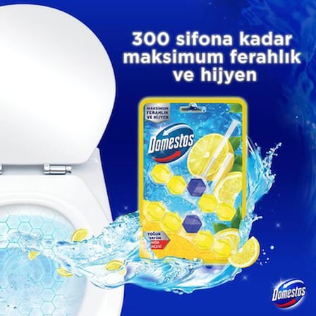 Yoğun Parfümlü Limon Bahçesi ile WC Blok Ürünü