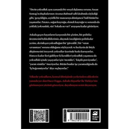 Ciltsiz Formattaki Hacer Foggo'nun Eserinde Hayatlar