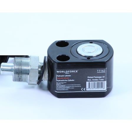 5 Ton Kapasiteye Sahip Yassı Hidrolik Silindir, 7 mm Strok Uzunluğu