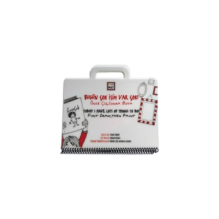 Mini Set Eğlenceli Çocuk Mat, 12 Parça Boyama