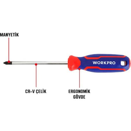 Manyetik Yıldız 75 mm Cr-V Profesyonel Alet ile Kesim Yapın