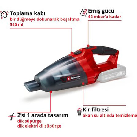 Temizlik Seti, Akü ve Şarj Cihazı ile Birlikte