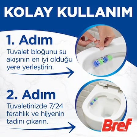 Wc Blok Trio Çam Kokulu Etkili Temizlik Ürünü