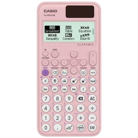 Casio FX-991CW-W-DT Classwiz Pembe Bilimsel Fonksiyonlu Hesap