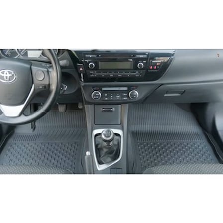 2013-2018 Toyota Corolla İçin Bej Renk 4.5D Premium Havuzlu Oto Paspas
