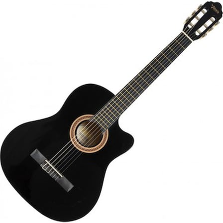 Siyah Cutaway Klasik Gitar ile Müzik Deneyiminizi Geliştirin