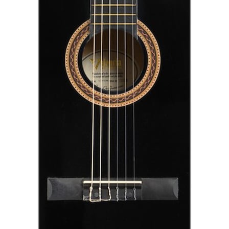 Siyah Cutaway Klasik Gitar ile Müzik Deneyiminizi Geliştirin