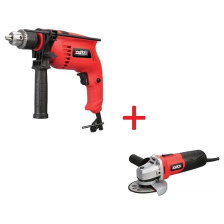 Set Darbeli Matkap ve Avuç Taşlama 500 W ile Pratik Kullanım