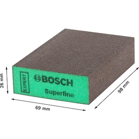 Süper İnce Zımpara Bloku 69 x 97 x 26 mm Yüksek Performans için Ideal