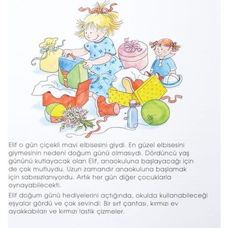 Anaokuluna Başlangıç Hikayesi - Minik Elif
