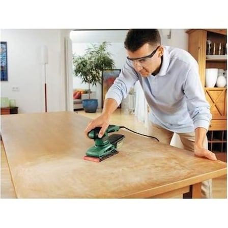 Elektrikli Zımpara 200 Watt 92x182 mm Micro-filtre ile